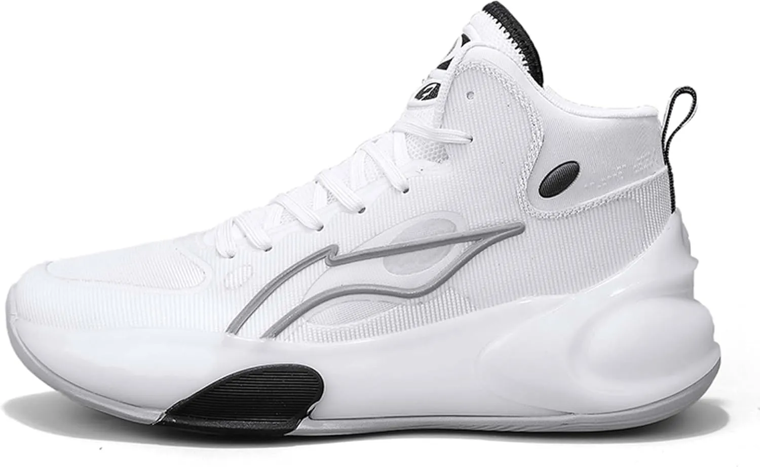 Men's High Top Basketball Shoes Arch Support Teenager Fashion Sneakers Shoes Women's High Top Sports Tennis Walking Fitness Shoes Indoor or Outdoor Basketball Sneakers Shoes