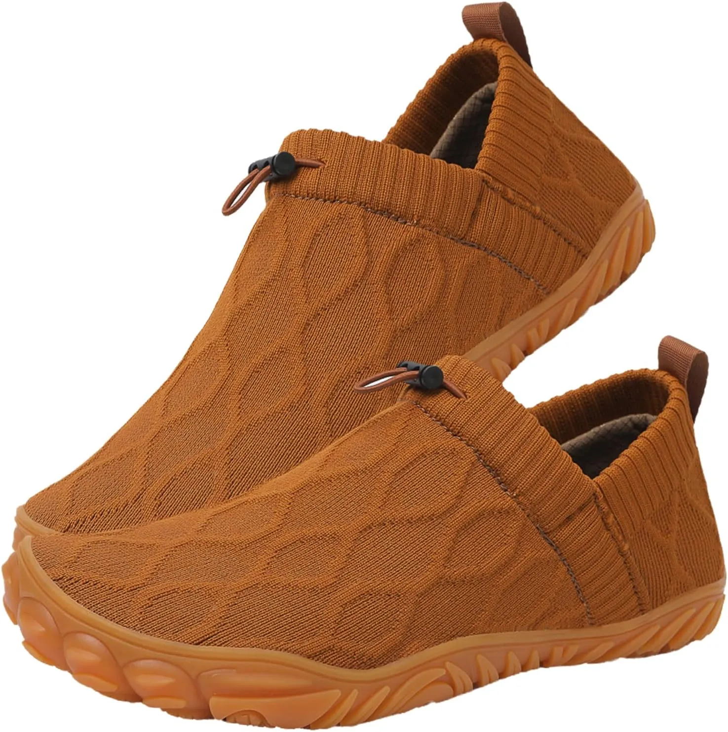 Men's Hiking Sneakers Knitted Non-Slip Walking Shoes Slip-On Breathable Mesh Outdoor Shoes Boating Surfing Walking