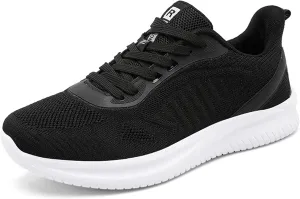 Men's Lace Up Lightweight Anti Slip Arch Support Casual Breathable Fitness Cushioning Training Sports Running Shoes, Park Walking Shoes, Street Sports Basketball Shoes
