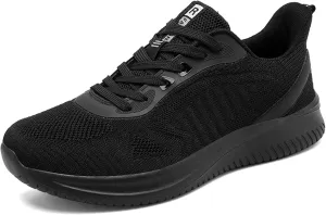 Men's Lace Up Lightweight Anti Slip Arch Support Casual Breathable Fitness Cushioning Training Sports Running Shoes, Park Walking Shoes, Street Sports Basketball Shoes