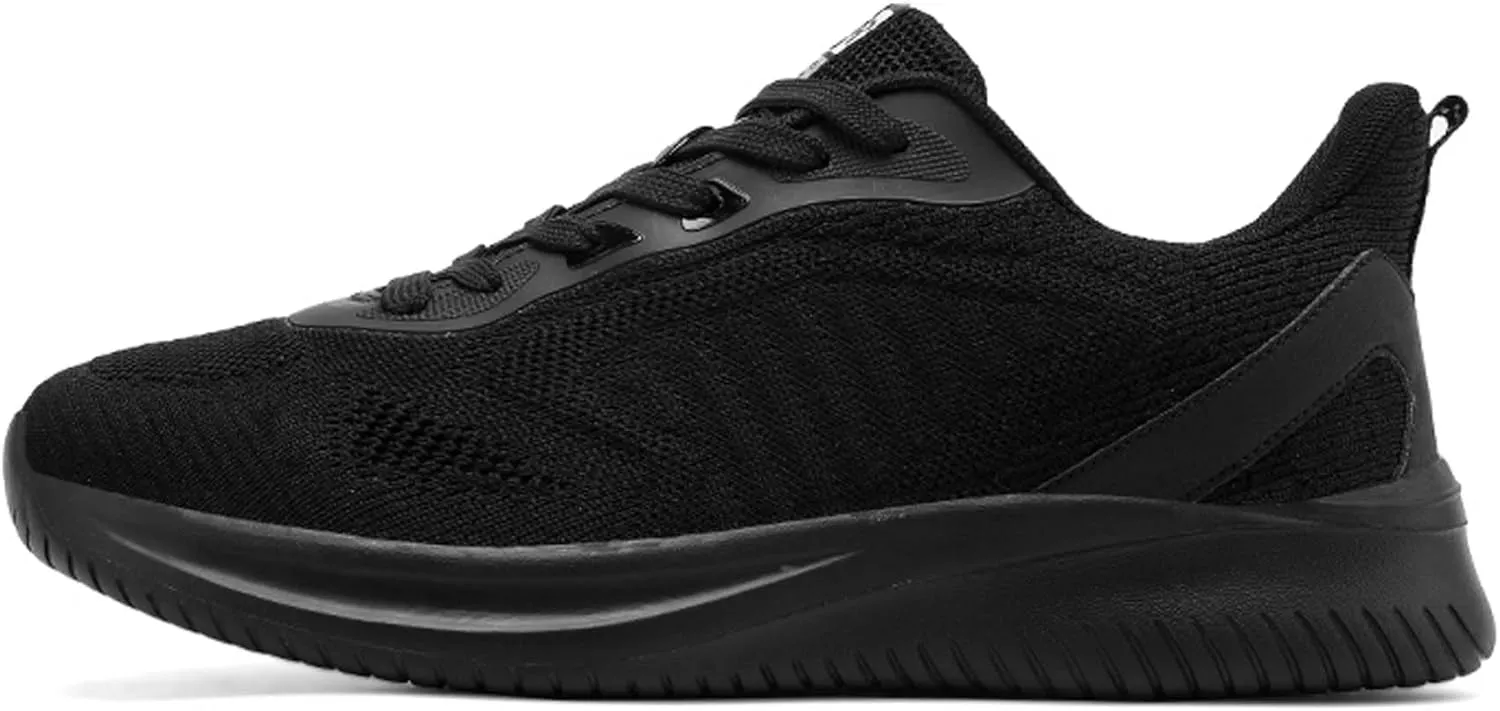 Men's Lace Up Lightweight Anti Slip Arch Support Casual Breathable Fitness Cushioning Training Sports Running Shoes, Park Walking Shoes, Street Sports Basketball Shoes