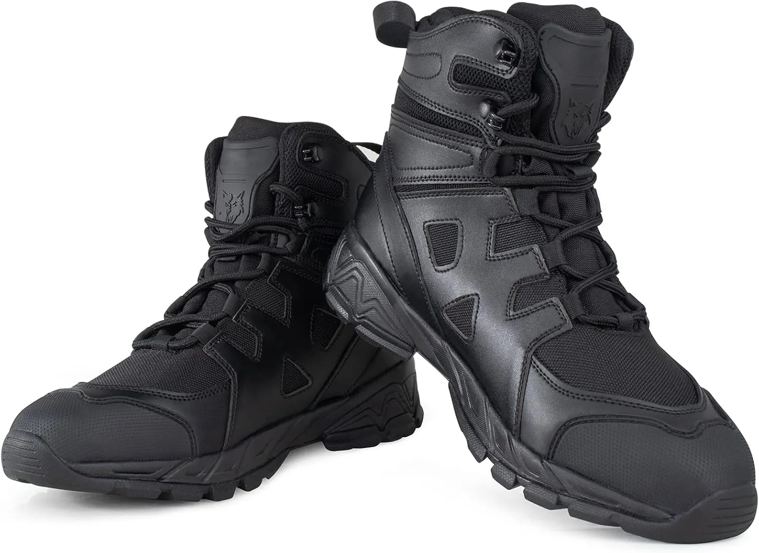 Men's Lightweight Tactical Hiking Boots Waterproof Military Outdoor Motorcycle Desert Boots Durable Comfortable for Combat Work All Season