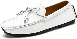 Mens Loafers Square Toe with Tassel Driving Boat Shoes Comfortable Lightweight Flexible Prom Classic Slip On