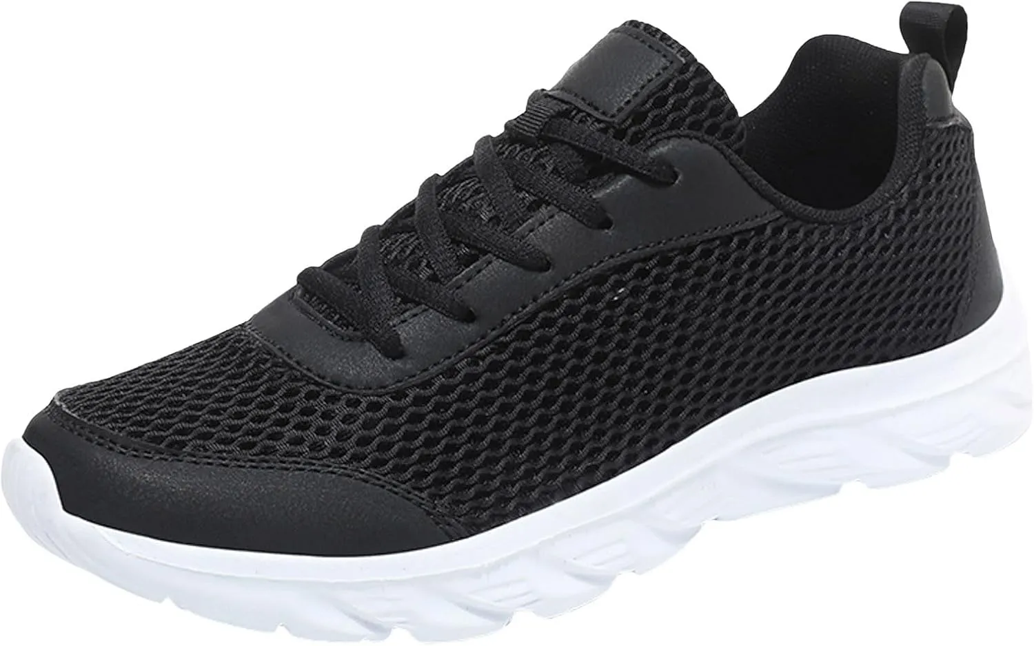 Men's Orthopedic Comfortable Slip-On Shoes Lightweight Breathable Slip on Running Shoe Memory Foam Hiking Shoes