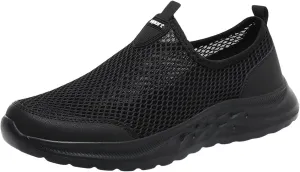 Men's Orthopedic Comfortable Slip-On Shoes Lightweight Breathable Slip On Running Shoe Supportive Walking Shoes