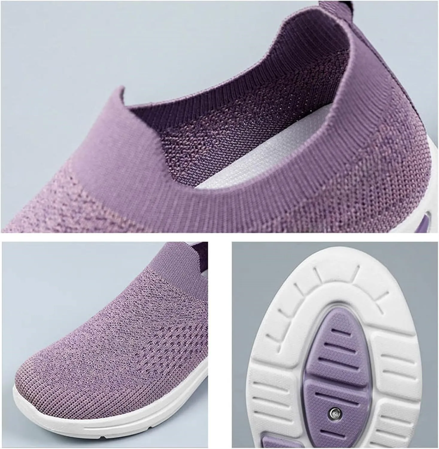 Mens Oxfors Casual Fashion Slip on Shoes Dress Business Sneakers Mesh Comfortable Lightweight Workout Footwear