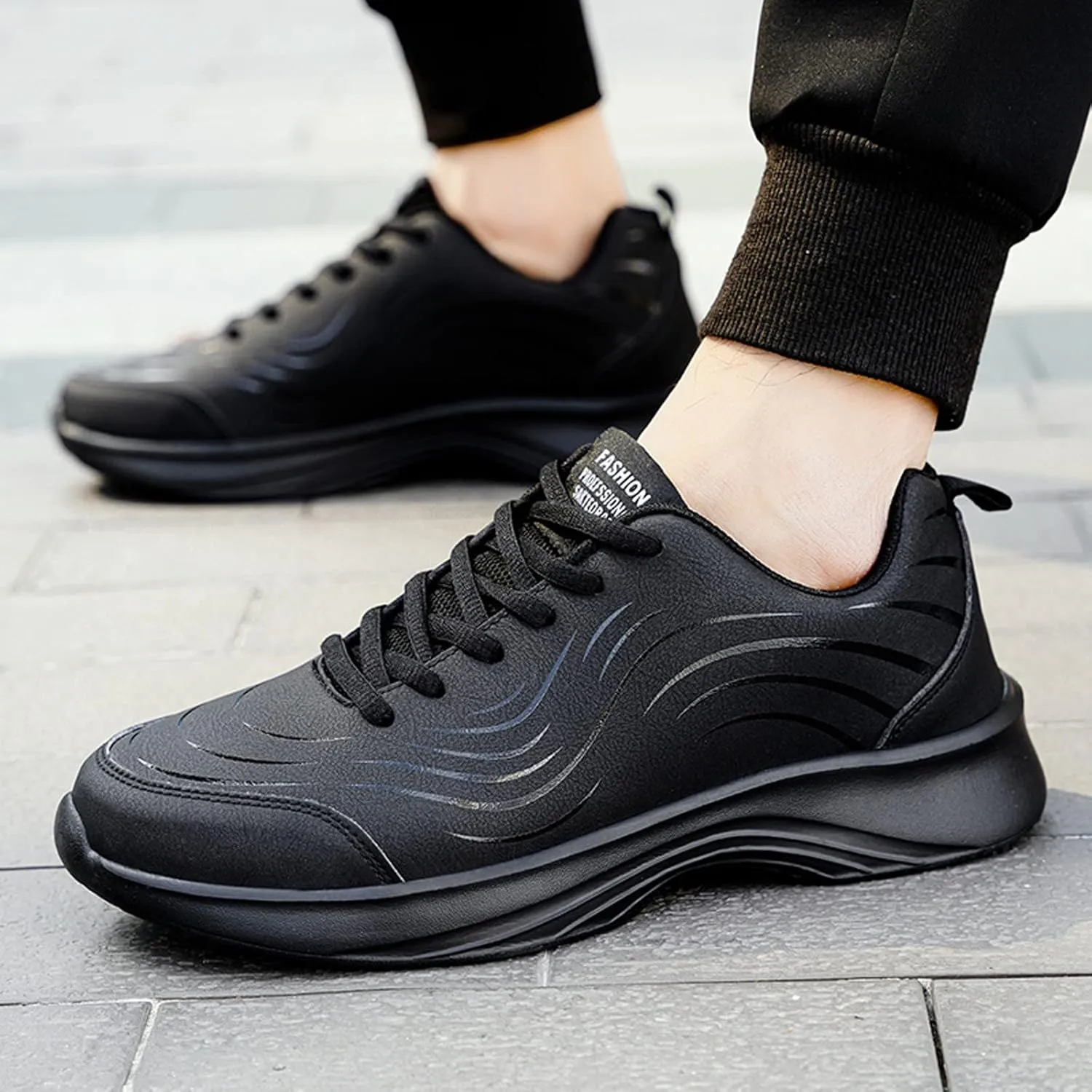 Mens Slip on Shoes Mens Tennis Shoes Sneaker for Men Slip on Shoe for Men Breathable Casual Sneaker