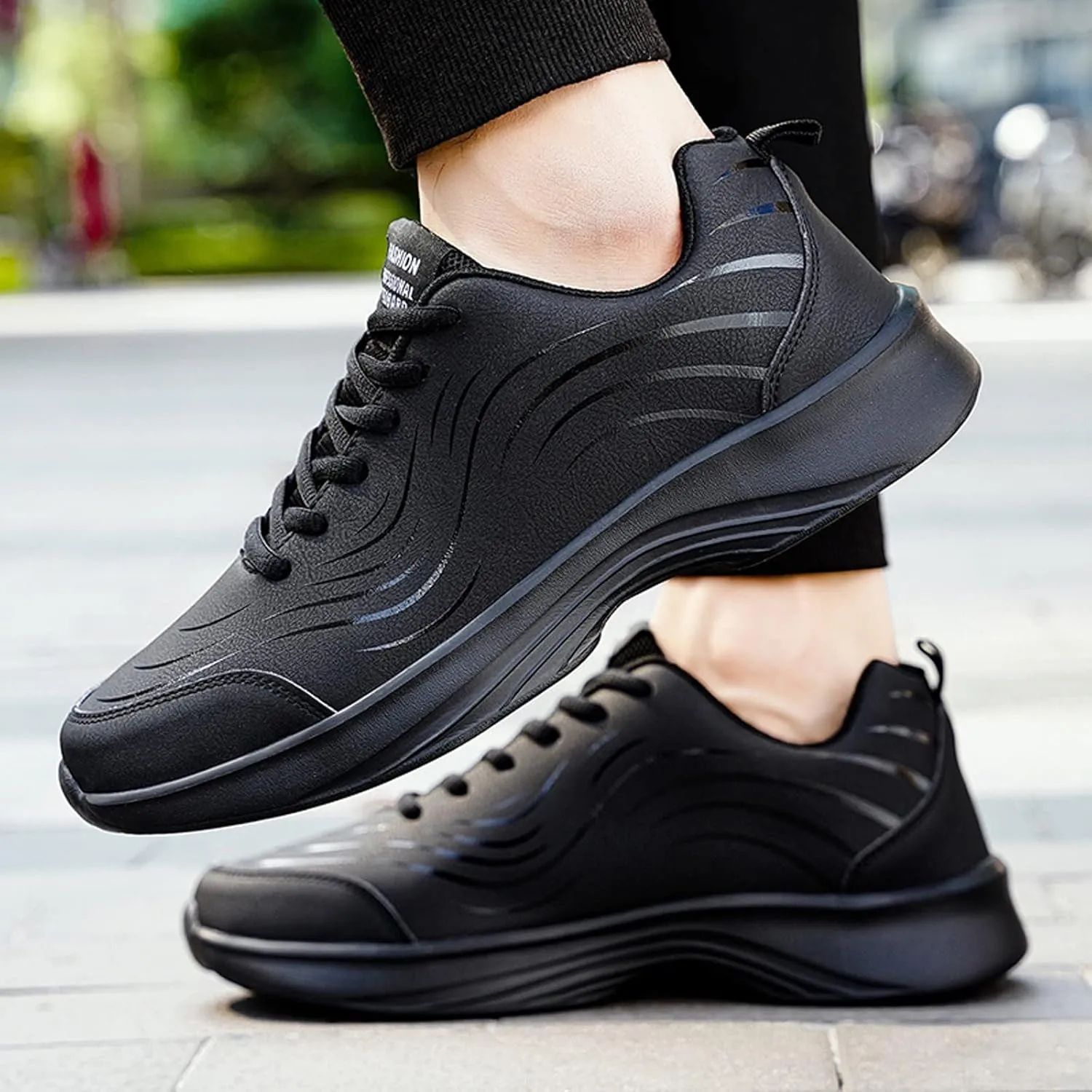 Mens Slip on Shoes Mens Tennis Shoes Sneaker for Men Slip on Shoe for Men Breathable Casual Sneaker