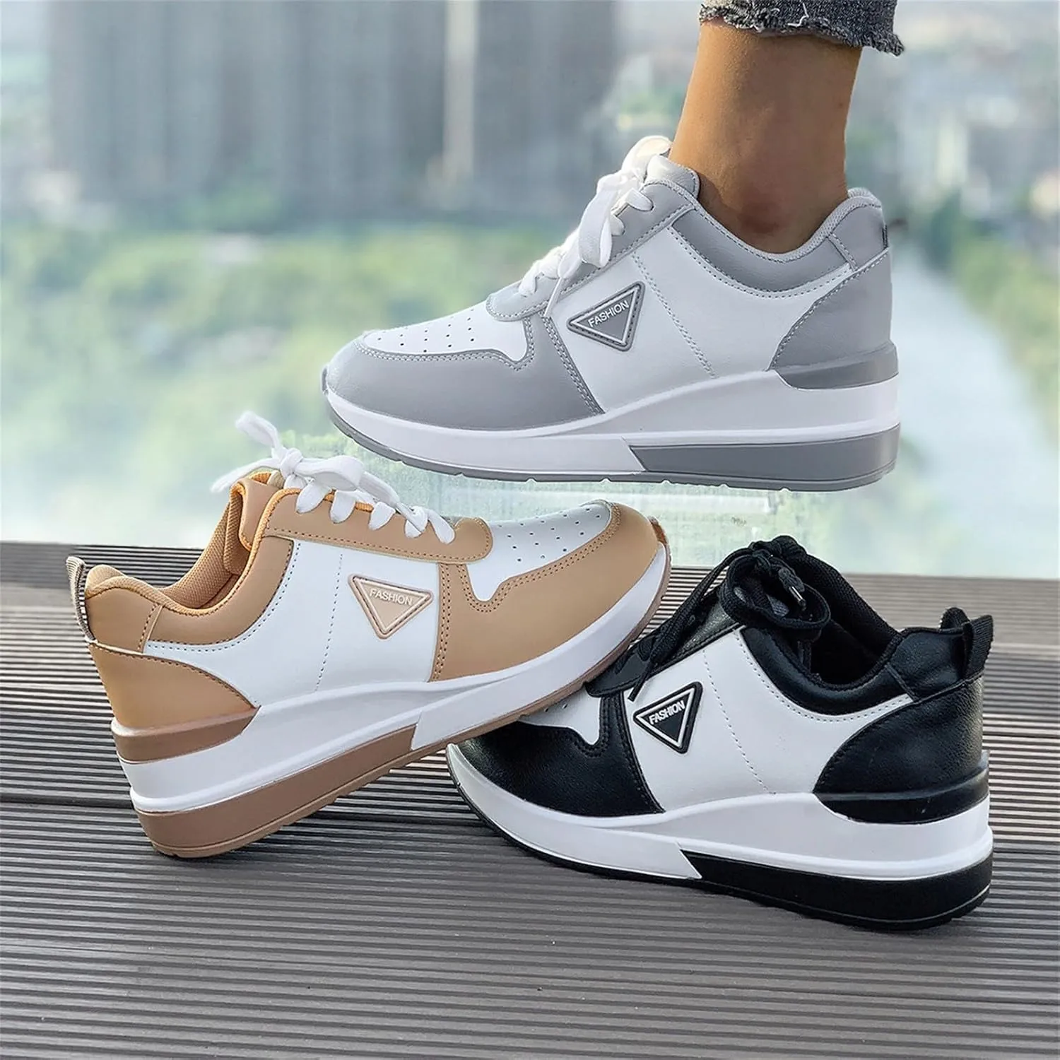 Mens Slip On Sneakers Wide Width Womens Dress Shoes Women's Loafer Flat Comfortable Dressy Slip on Black Loafers Women Platform Women's Fashion Sneakers Slip On