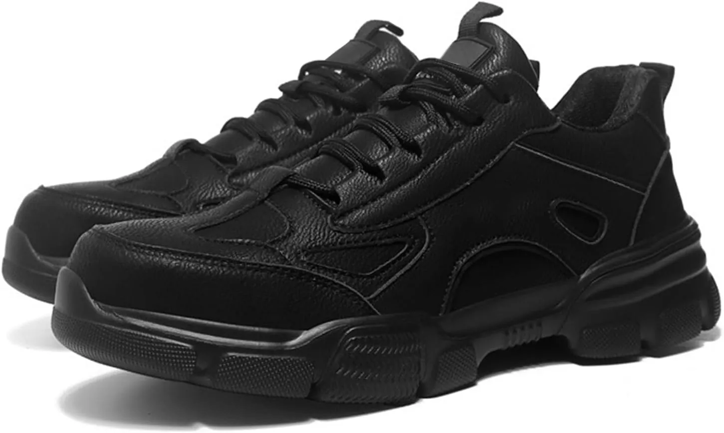 Mens Sneakers Mens Casual Dress Shoes Mules for Women Flats Slip on Non Slip Low Top Casual Black Loafers Women Comfortable Mens Slip On Sneakers
