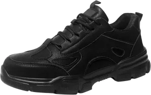 Mens Sneakers Mens Casual Dress Shoes Mules for Women Flats Slip on Non Slip Low Top Casual Black Loafers Women Comfortable Mens Slip On Sneakers