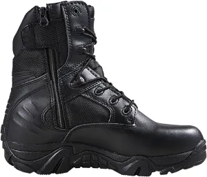 Men's Tactical Boots, Lightweight Outdoor Hiking Boots, Side Zipper Jungle Boots, Comfort Durable Breathable(Nl,9.5)
