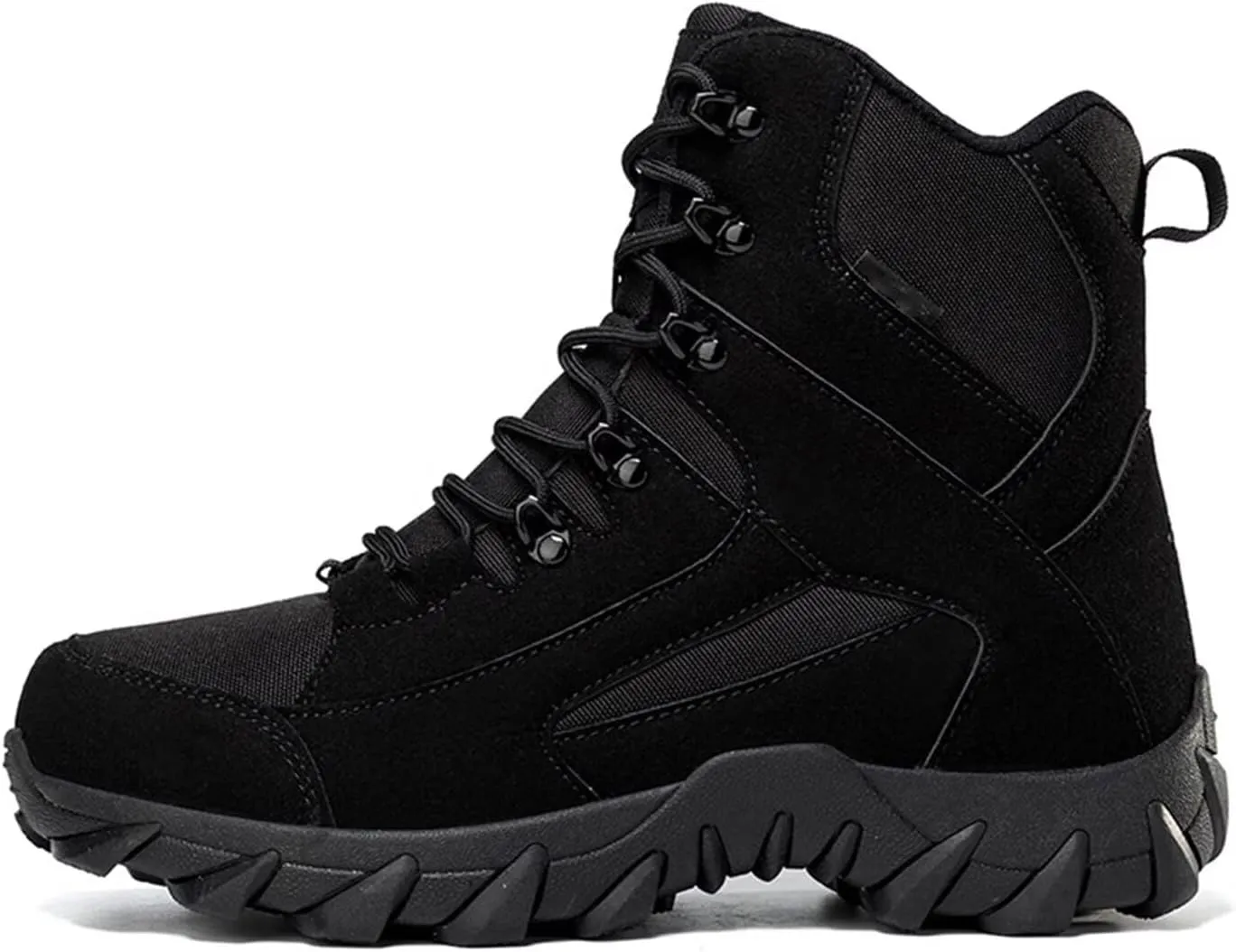 Men's Tactical Boots Lightweight Work Boots for Durable Suede Leather Military Breathable Jungle Desert Combat Boots