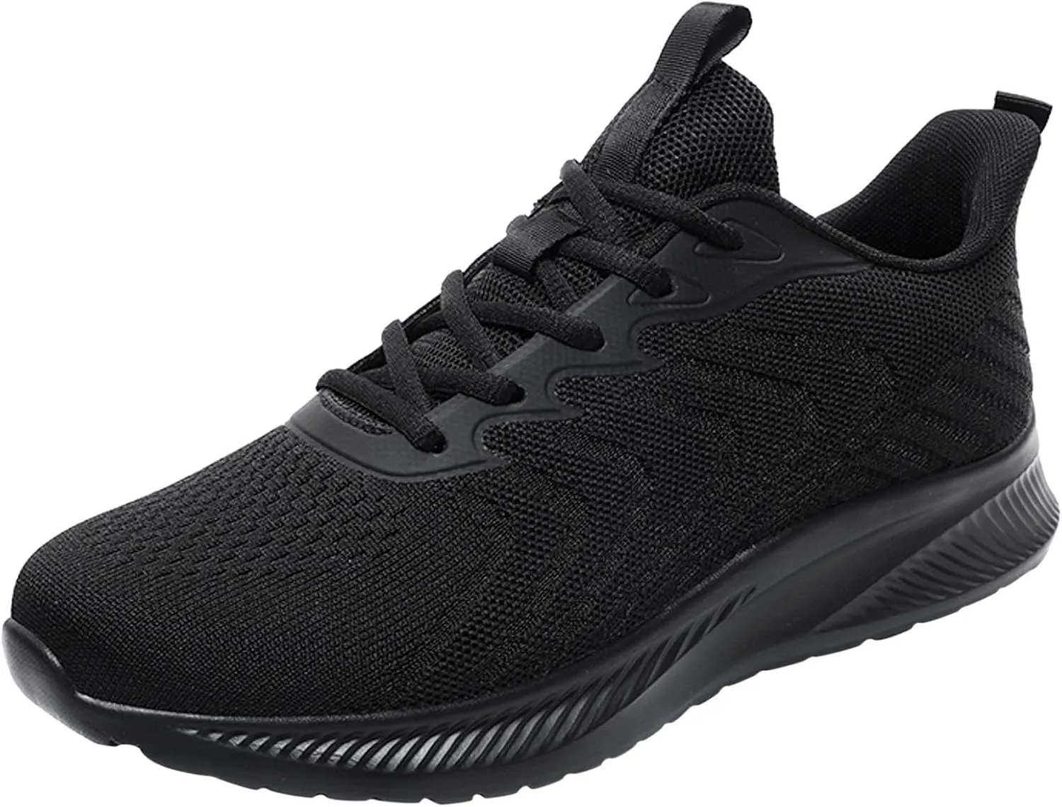 Mens Walking Shoes,Ultra Lightweight Breathable Tennis Running Shoes Mesh Non Slip Casual Comfortable Fashion Sneakers Work Gym Workout Athletic Sport Cushion Trainers Sneakers