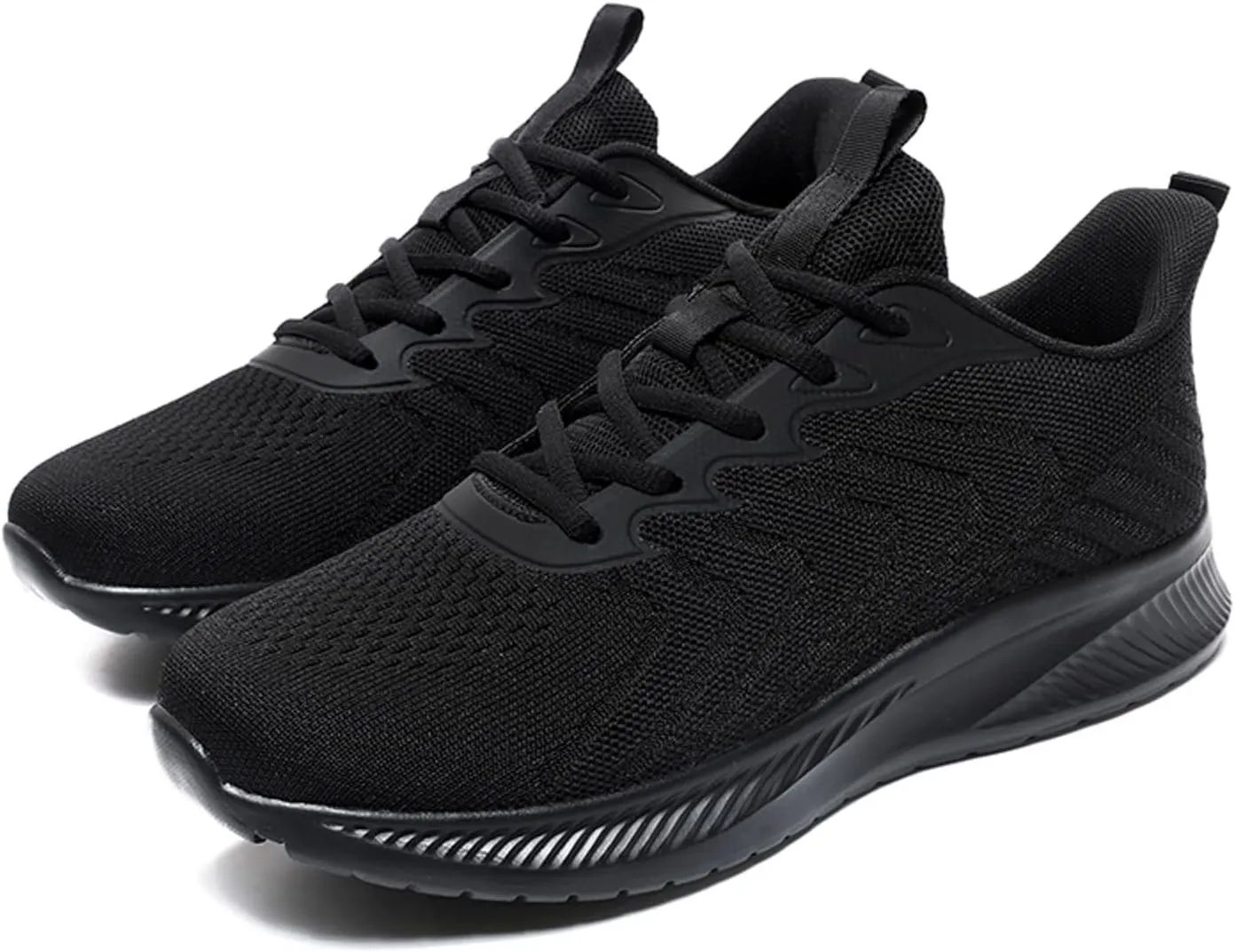 Mens Walking Shoes,Ultra Lightweight Breathable Tennis Running Shoes Mesh Non Slip Casual Comfortable Fashion Sneakers Work Gym Workout Athletic Sport Cushion Trainers Sneakers