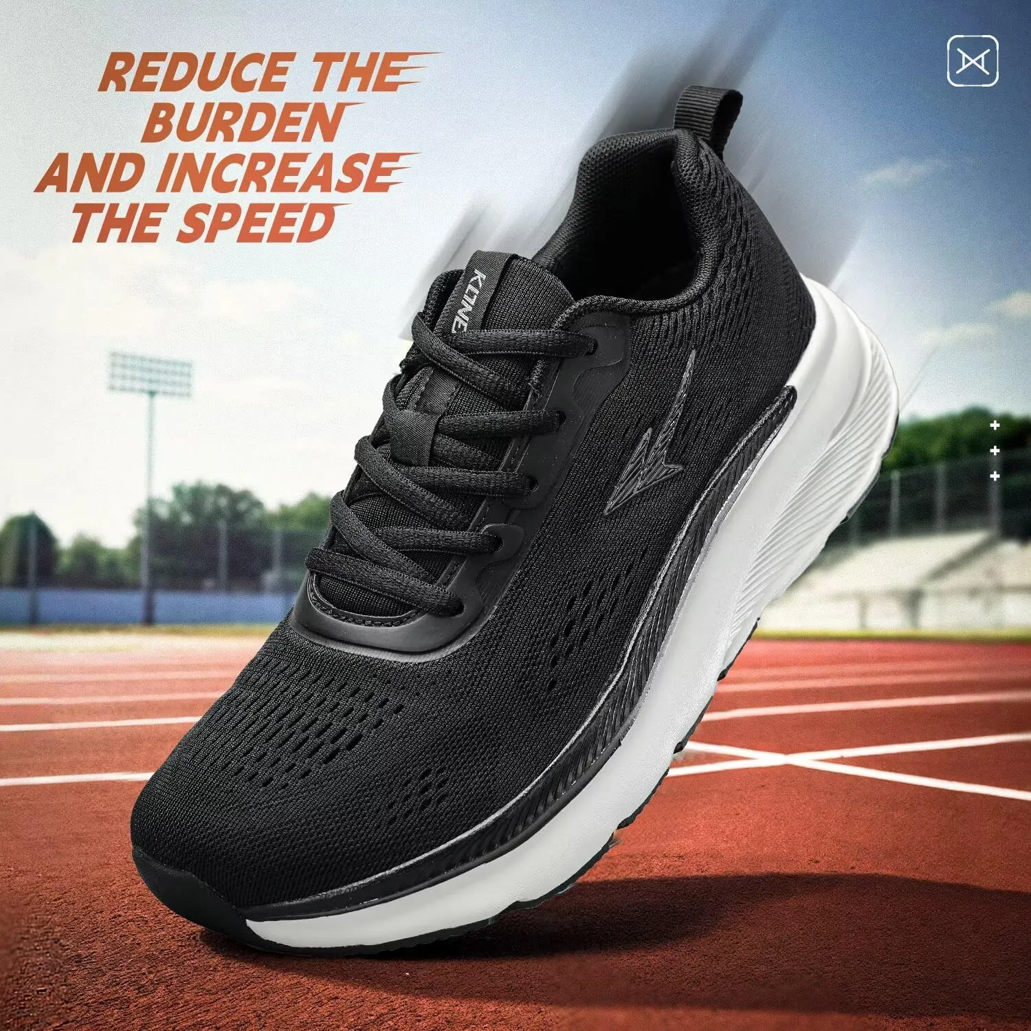 Men's Wide Toe Box Shoes Cushioned Road Running Shoes Non Slip Mens Walking Sneakers for Wide Feet Comfortable Soft Sole Athletic Wide Width Shoes