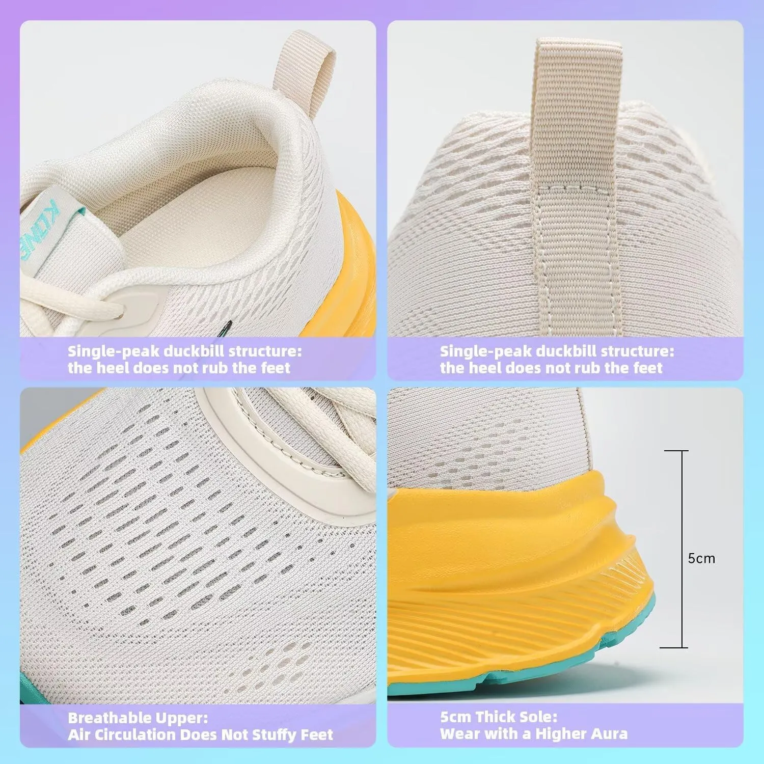 Men's Wide Toe Box Shoes Cushioned Road Running Shoes Non Slip Mens Walking Sneakers for Wide Feet Comfortable Soft Sole Athletic Wide Width Shoes