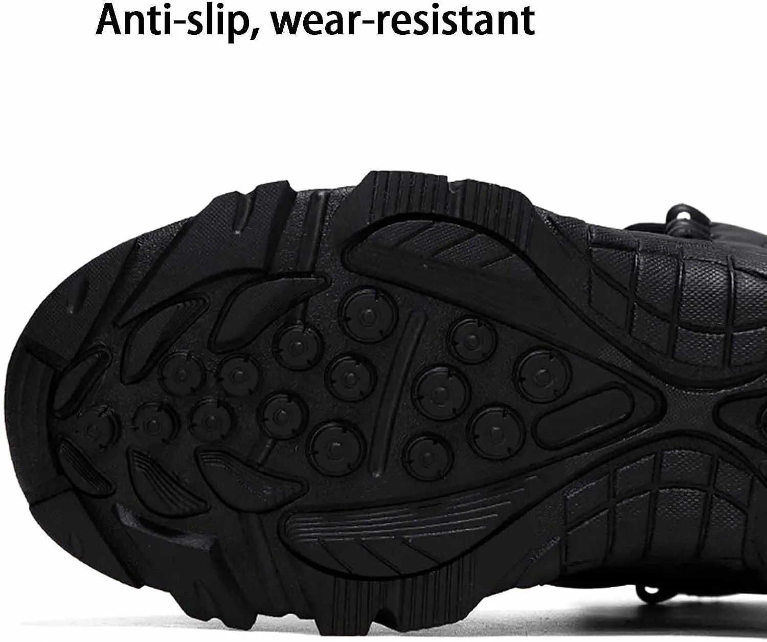 Men's Winter Waterproof Tactical Boots, Breathable Military Army Boots, Durable Combat Work Shoes, Lightweight Hiking Walking Boots, Durable Army Combat Boots