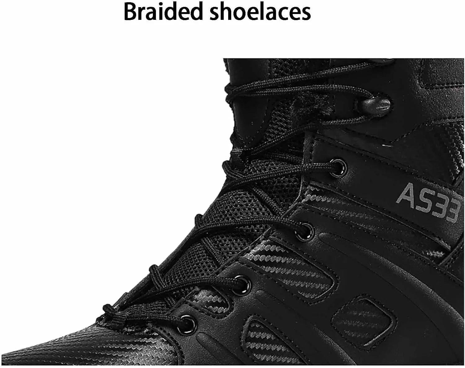 Men's Winter Waterproof Tactical Boots, Breathable Military Army Boots, Durable Combat Work Shoes, Lightweight Hiking Walking Boots, Durable Army Combat Boots