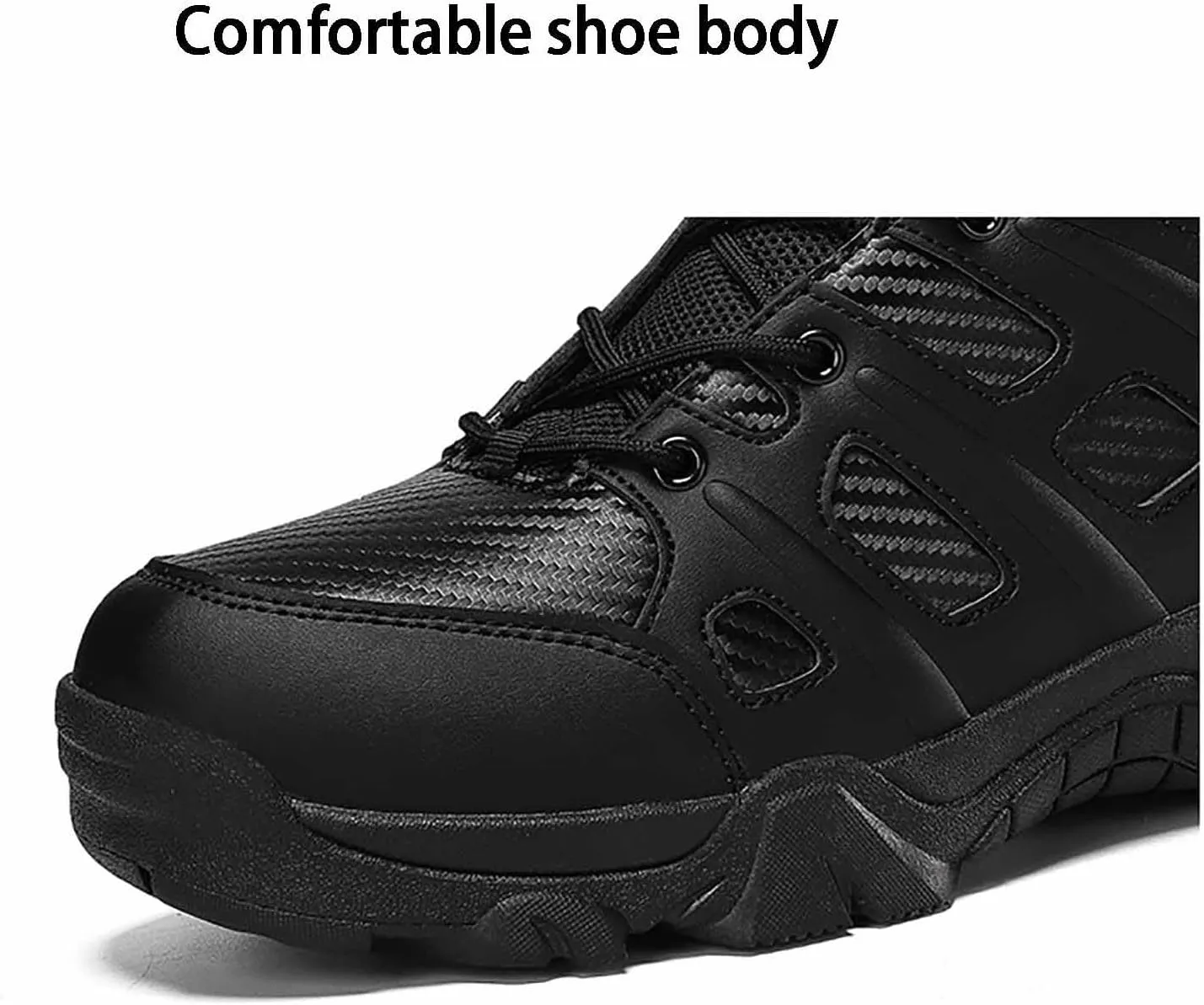 Men's Winter Waterproof Tactical Boots, Breathable Military Army Boots, Durable Combat Work Shoes, Lightweight Hiking Walking Boots, Durable Army Combat Boots