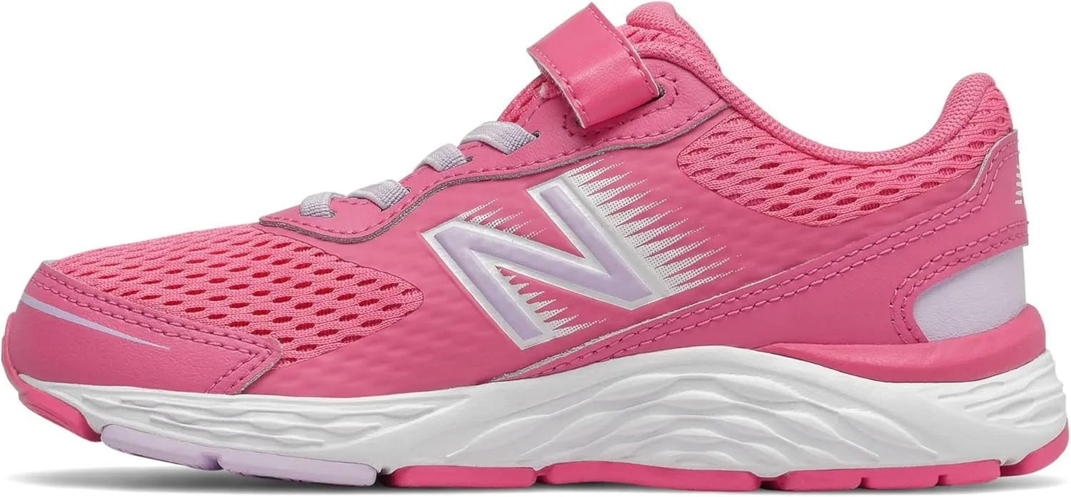 New Balance Kids' 680 V6 Hook and Loop Running Shoe