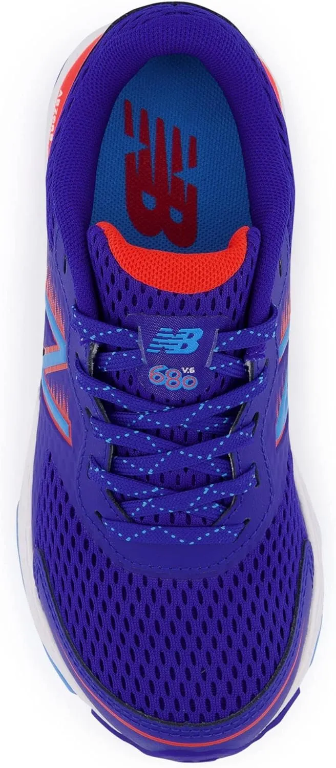 New Balance Kids' 680 V6 Lace-up Running Shoe