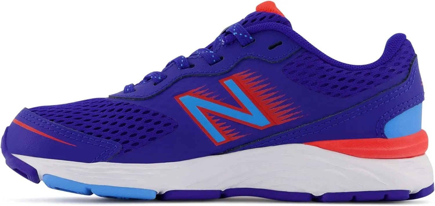 New Balance Kids' 680 V6 Lace-up Running Shoe
