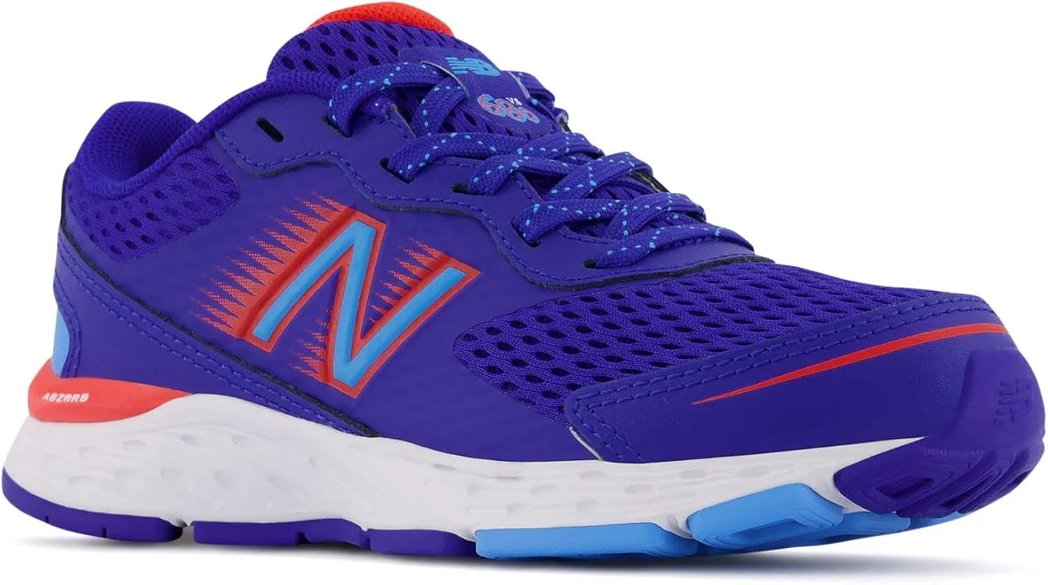 New Balance Kids' 680 V6 Lace-up Running Shoe