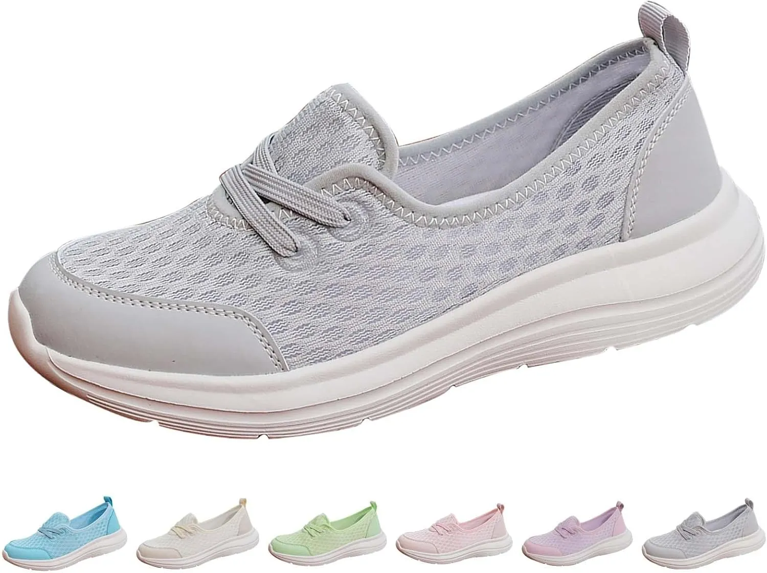 Non Slip Work Shoes Women Food Service Casual Shoes Slip On Men's Fashion Sneakers Running Lightweight Tennis Non Slip White Basketball Shoe Loafers Shoe