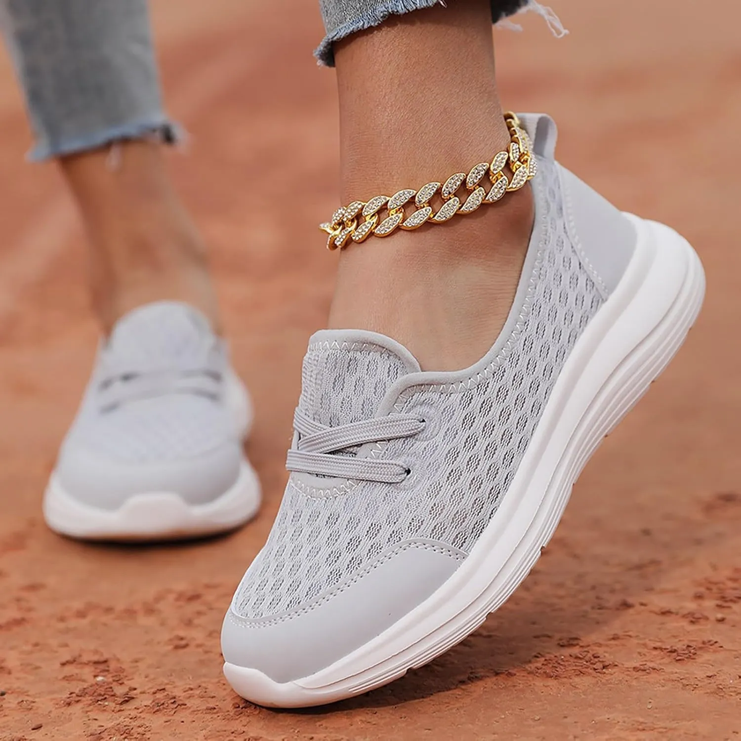 Non Slip Work Shoes Women Food Service Casual Shoes Slip On Men's Fashion Sneakers Running Lightweight Tennis Non Slip White Basketball Shoe Loafers Shoe