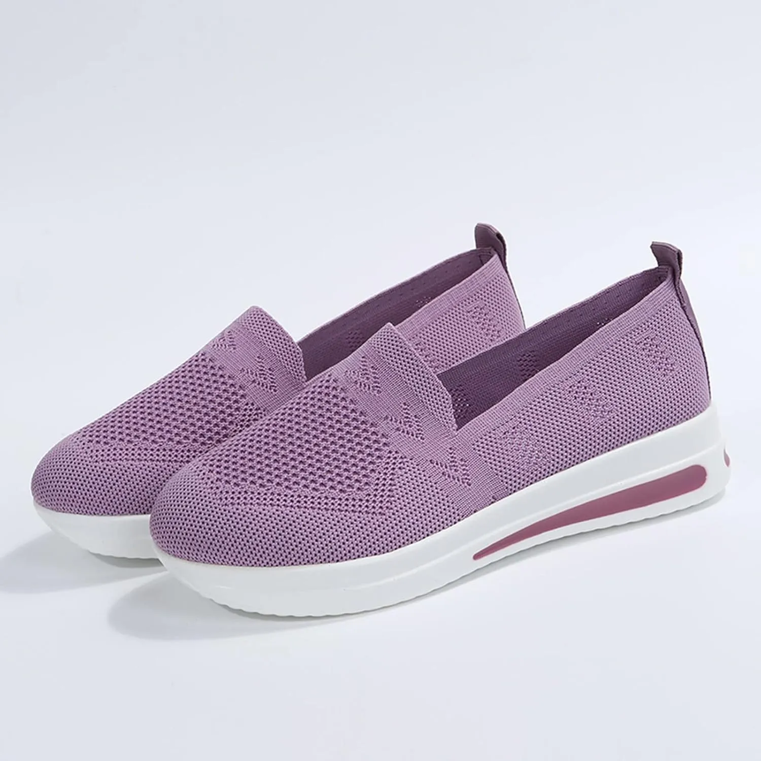 Orthopedic Shoes for Women Slip On Breathable Mesh Sneakers Non Slip Thick Sole Comfortable Casual Shoes