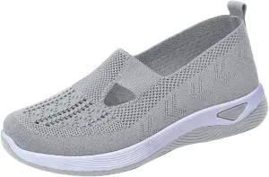Orthopedic Shoes for Women Woven Orthopedic Slip On Shoes Women Slip On Ladies Casual Shoes Men Shoes Sneakers Red Tennis Shoe Loafers Casual Slip On