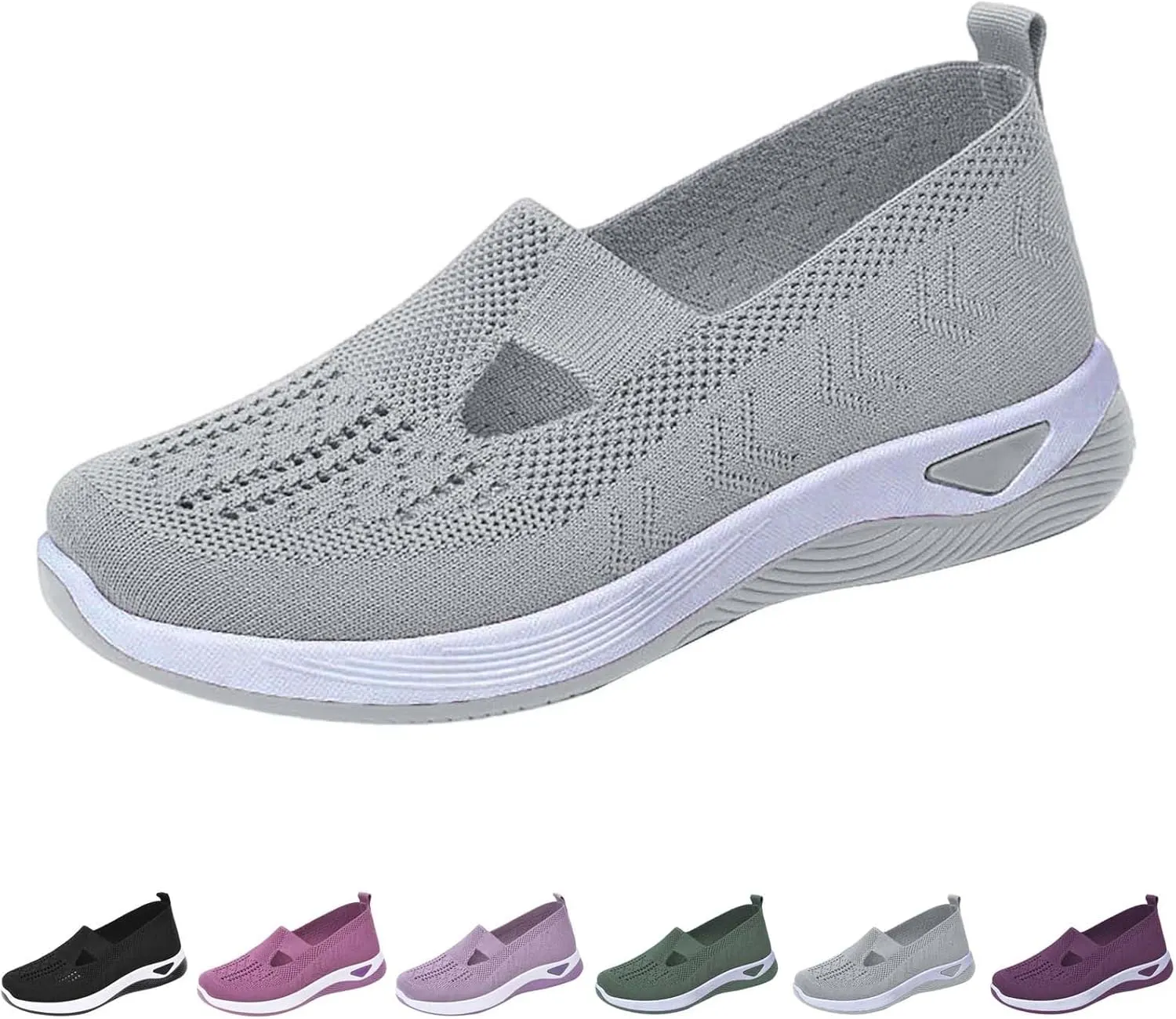 Orthopedic Shoes for Women Woven Orthopedic Slip On Shoes Women Slip On Ladies Casual Shoes Men Shoes Sneakers Red Tennis Shoe Loafers Casual Slip On