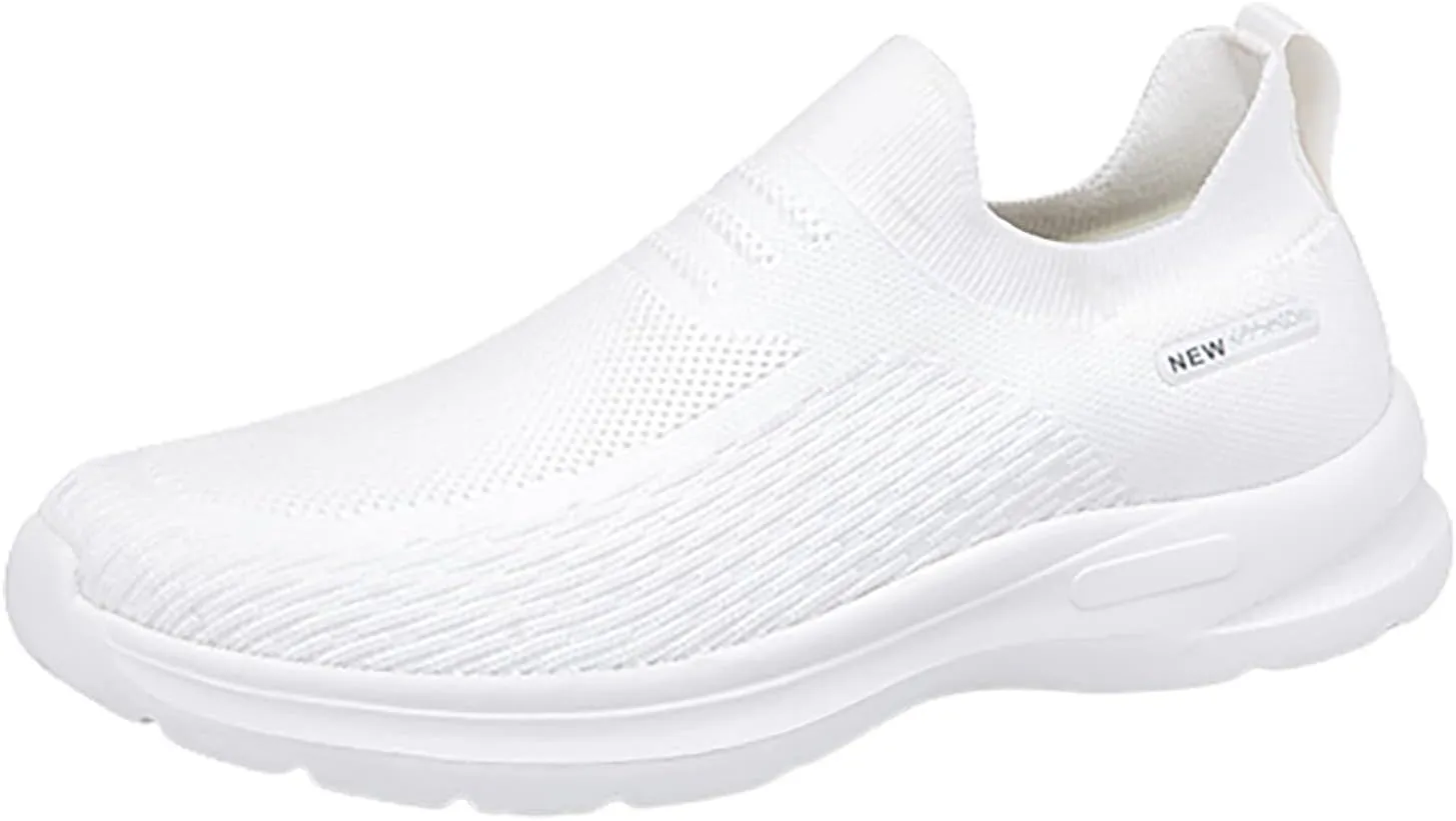 Plantar Fasciitis Shoes Women Slip Ons Zapatos Antideslizantes para Mujer De Cocina Baratos Black and White Running Shoes Women Womens Sneakers Size 6 Slip Ons Size 8 Wide Slip On Shoes for Women