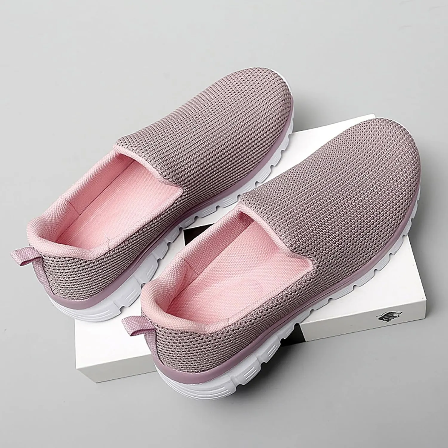 Platform Sneakers for Women 6 Wide Tenis De Mujer para Trabajo Antideslizante D Bota Womens Shoes Casual Fall Slip On Women's Sneakers Wide Width Zapatillas Ortopedicas Cerradas Y Anchas para Mujer