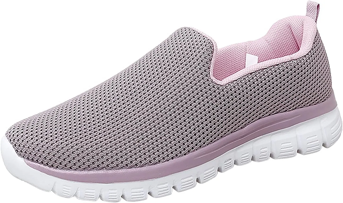 Platform Sneakers for Women 6 Wide Tenis De Mujer para Trabajo Antideslizante D Bota Womens Shoes Casual Fall Slip On Women's Sneakers Wide Width Zapatillas Ortopedicas Cerradas Y Anchas para Mujer