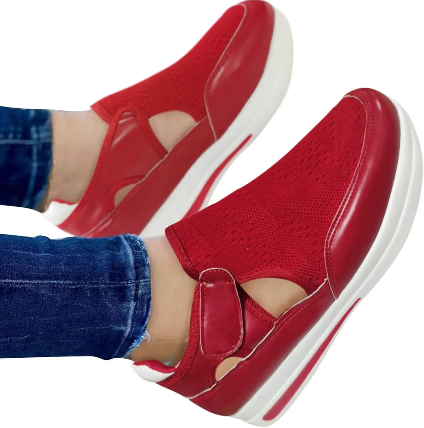 Platform Sneakers for Women Fashion Womens Tennis Shoes Size 9 Wide Gym Shoes Women Platform Sneakers for Women Wide Toe Zapatos De Trabajo Confortables para Mujer