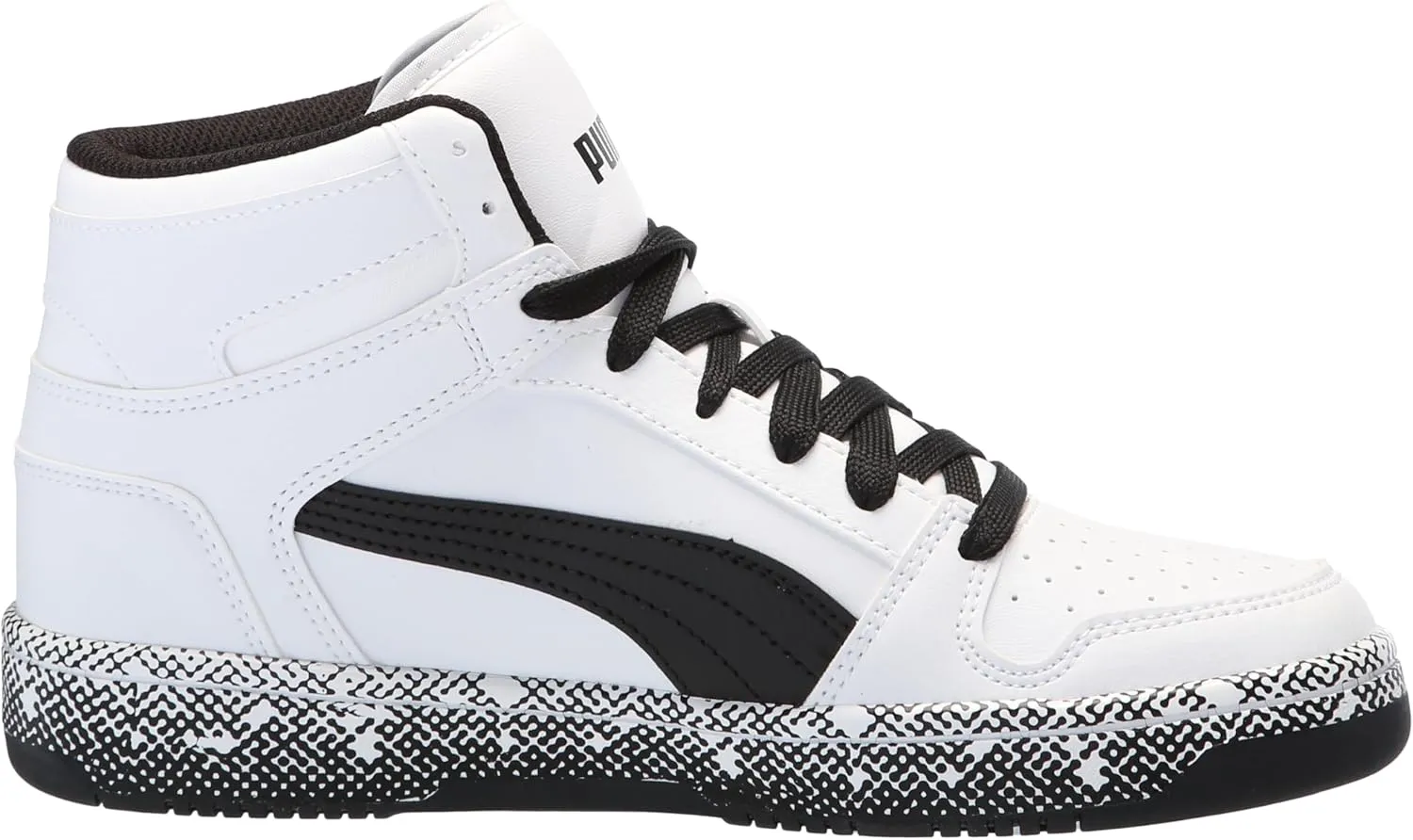 PUMA Unisex-Child Rebound Layup Mid Sneaker