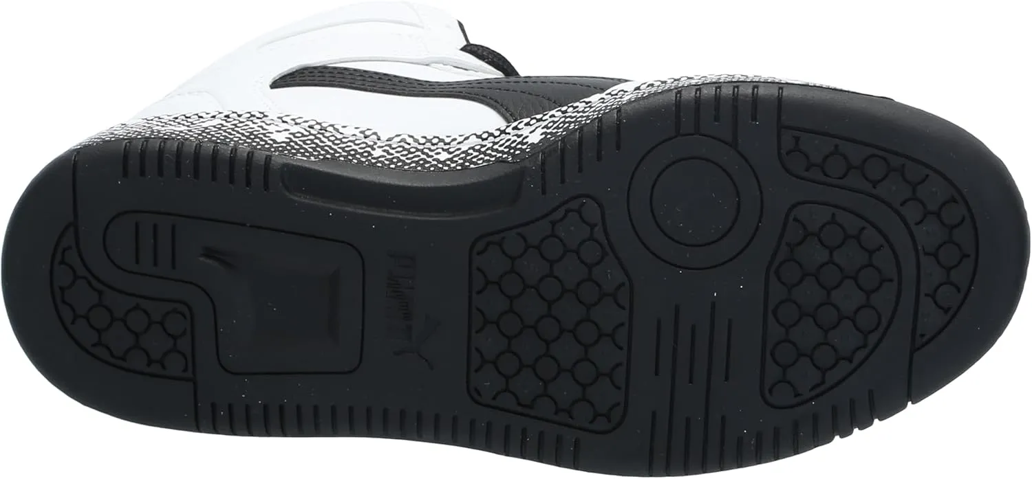 PUMA Unisex-Child Rebound Layup Mid Sneaker