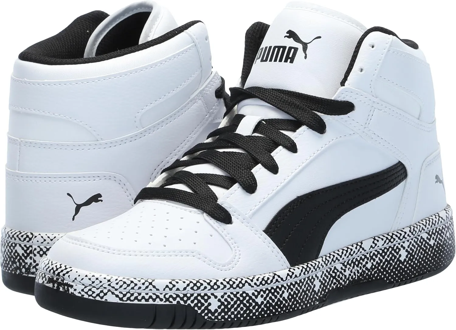 PUMA Unisex-Child Rebound Layup Mid Sneaker