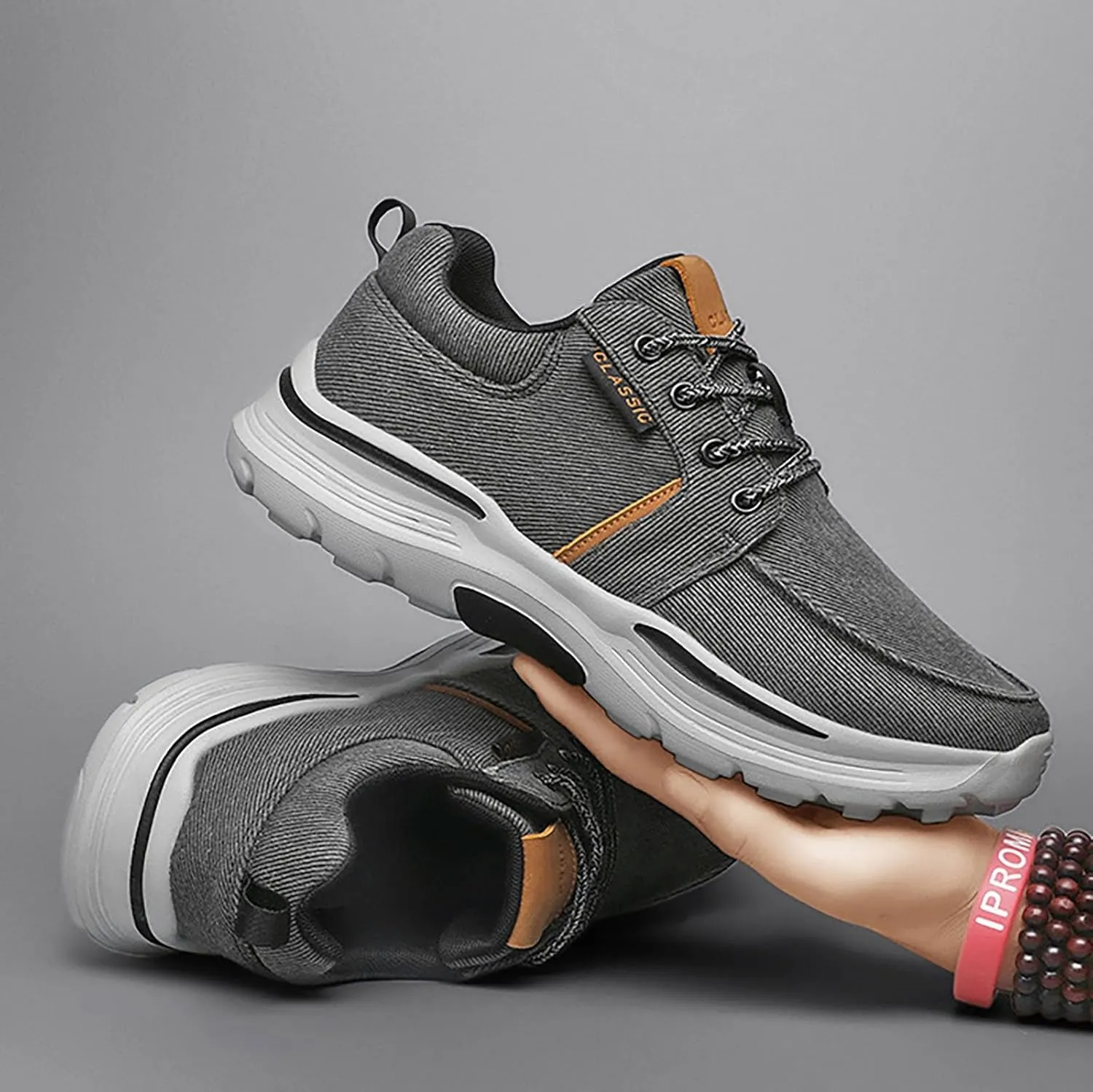 Running Shoes for Men Comfortable Men Shoes Casual Slip On Sneakers Men's Supportive Running Cushioned Athletic Basketball Shoe Loafers Dress Shoe