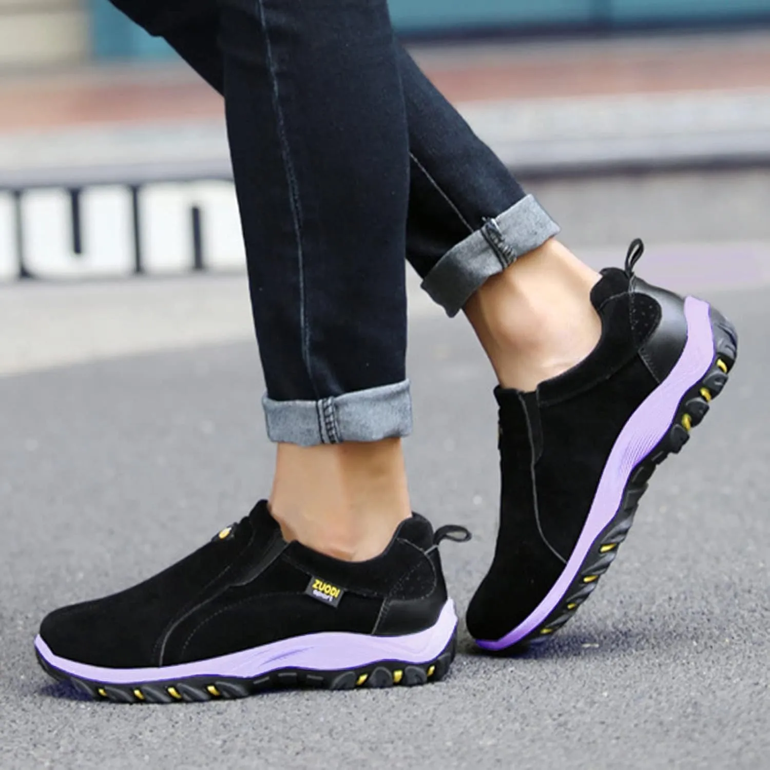 Running Sneakers for Women 2023 Black Slip On Shoes for Women 2023 Slip On Gym Shoes for Women Womens Casual Sneakers Trending Zapatillas De Tacon para Mujer