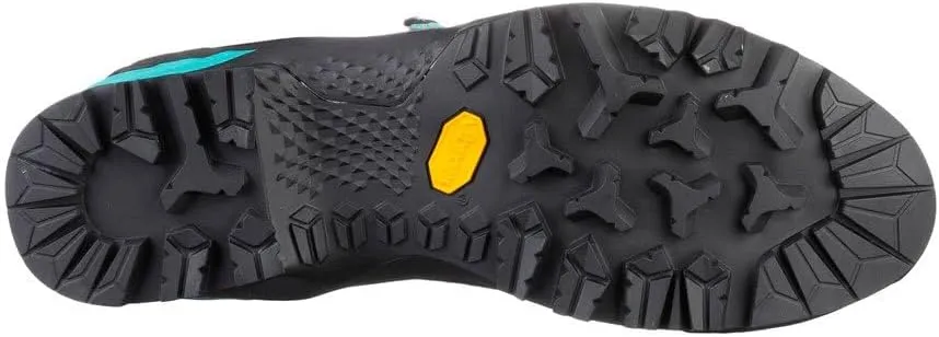 Salewa Women's Mountain Trainer Mid GTX Alpine Trekking Boot | Hiking, Alpine Climbing, Technical Approach | Gore-Tex Breathable Waterproof Protection, Vibram Sole, Durable Leather and Fabric Upper