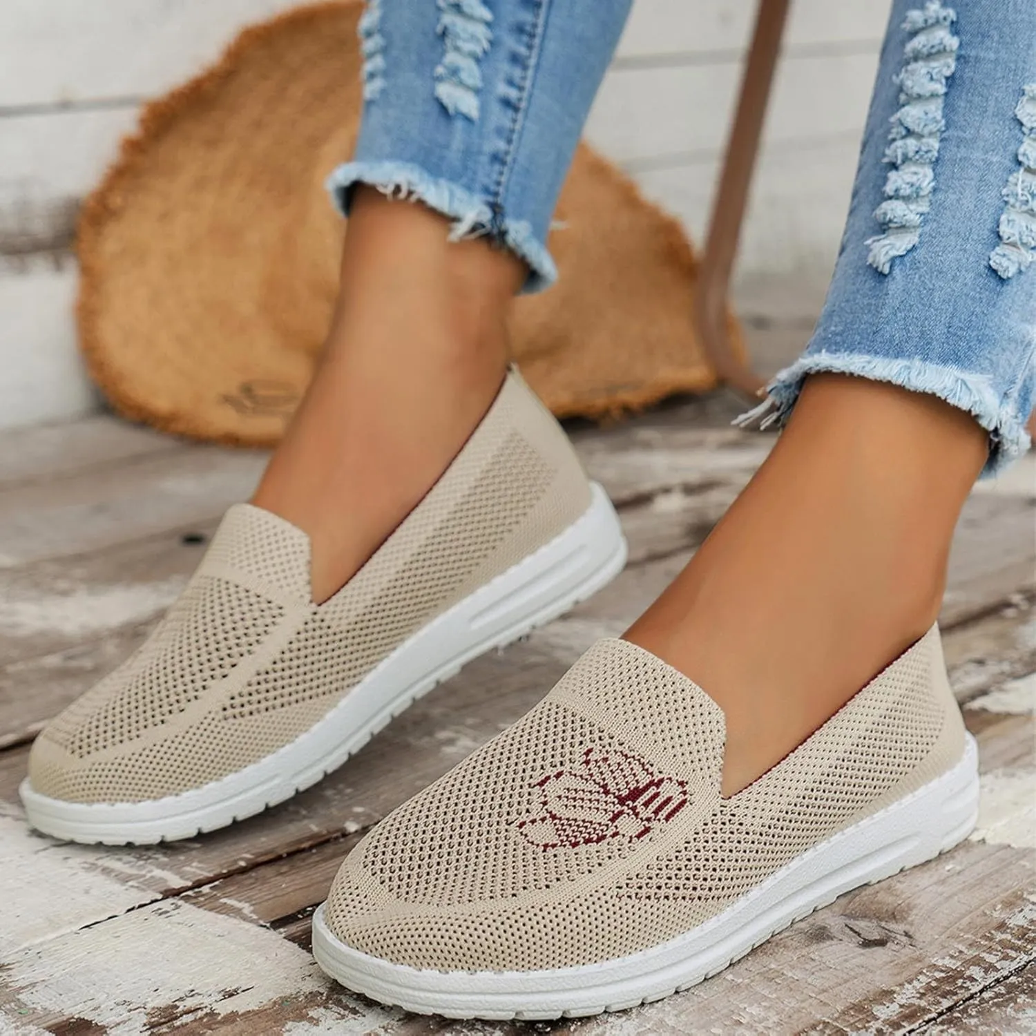 SBGMoSJ Chunky Platform Sneakers for Women Trendy Black Comfy Walking Shoes Women Orange and White Gym Shoes for Women Womens Wide Casual Shoes Womens Walking Sneakers