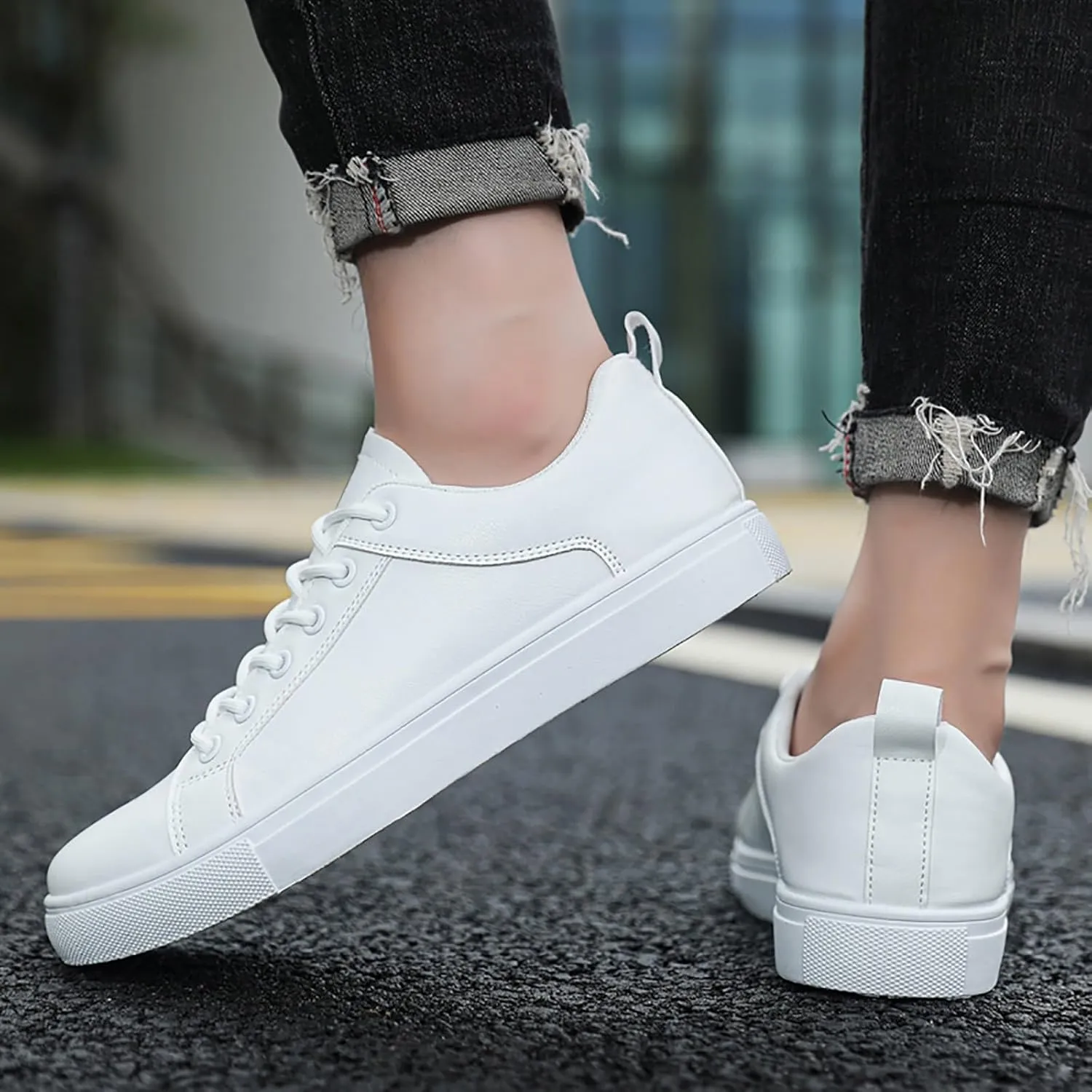 SBGMoSJ Plantar Fasciitis Shoes Women Slip Ons Wide Black Slip On Tennis Shoes Ladies Black Shoes Women Dressy Comfort Wedges Open Toe Women Sneakers Size 9 Wide Slip On Tennis Shoes Women Size 11