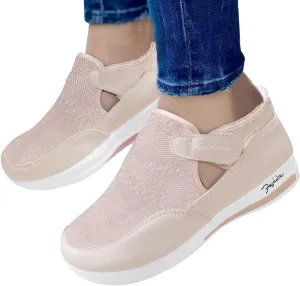 SBGMoSJ Running Shoes for Women Wide Foot Slip On Shoes for Women Indoor Womens Slip On Shoes Wide Width Size 9 Women's Wide Width Slip On Sneakers Zapatos Antideslizante para Mujer Lindos