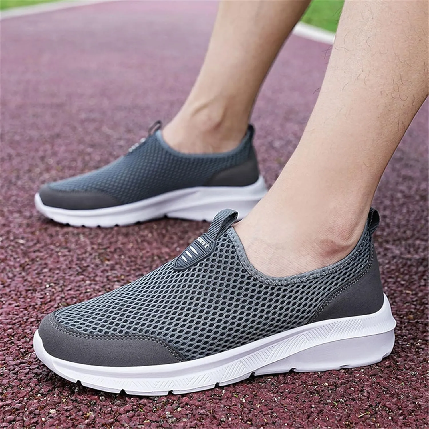 SBGMoSJ Walking Sneakers for Women Wide Width Women Slip On Sneakers Memory Foam Black Shoes Women Casual Slip On Casual Sneakers for Women 2023 Black Slip On Tennis Shoes Ladies