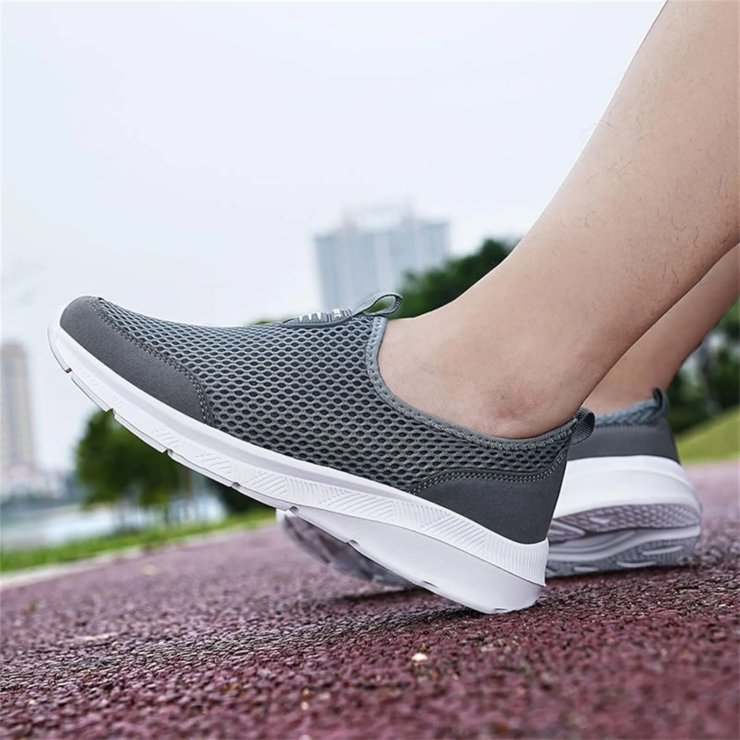 SBGMoSJ Walking Sneakers for Women Wide Width Women Slip On Sneakers Memory Foam Black Shoes Women Casual Slip On Casual Sneakers for Women 2023 Black Slip On Tennis Shoes Ladies