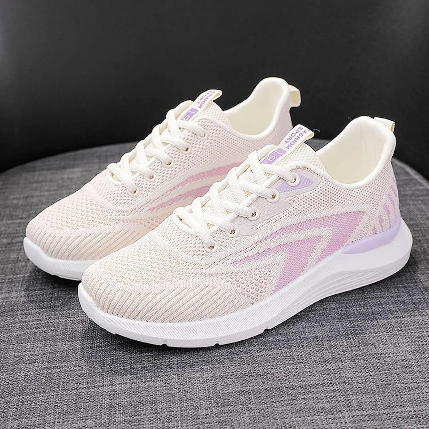 SBGMoSJ Womens Casual Sneakers Slip On Walking Shoes for Women Black Dress Gym Shoes Women White Slip On Sneakers for Women Size 9 Walking Shoes for Plantar Fasciitis Women