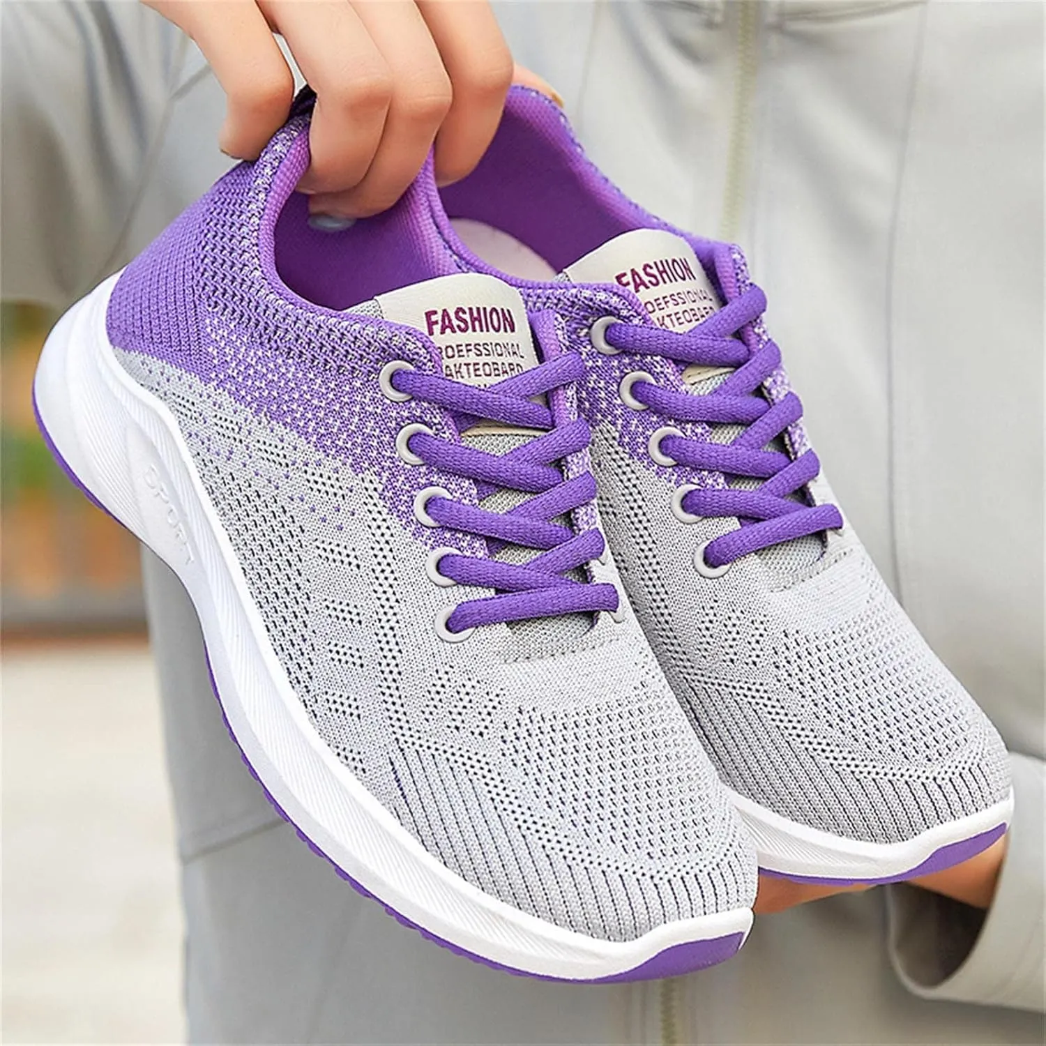 SBGMoSJ Women's High Top Wedge Fashion Sneakers Hidden Heel Women Orthopedic Sneakers Walking Shoes Slip On Tennis Shoes for Women Women's Sneakers Zapatos CóModos para Mujeres Embarazadas